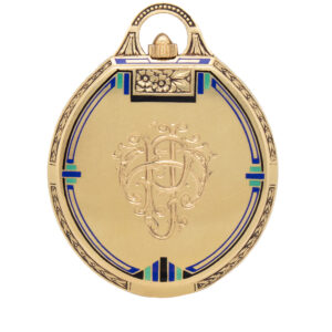 18k Yellow Gold Saturno Pocket Watch Circa 1900