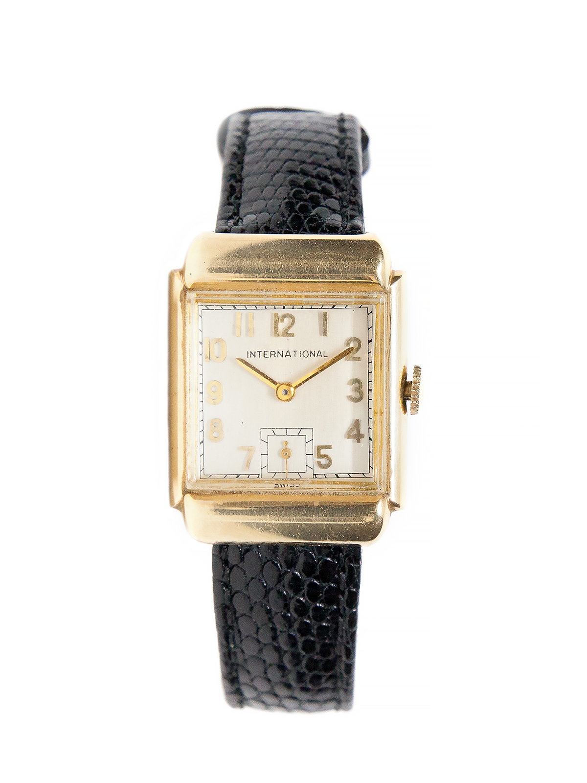 IWC 14k Yellow Gold Wristwatch