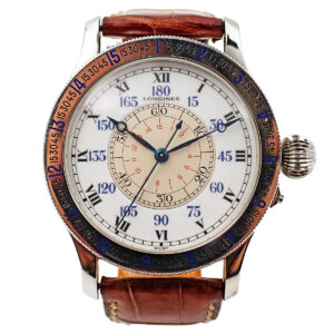 Longines "Spirit of St. Louis" Ltd. Ed. 28/75 Oversize Stainless Steel Aviator's Navigation Watch, c. 2002. Complete!