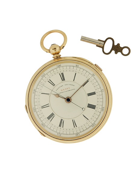 E.Wise, Manchester,18k Yellow Gold Pocket Watch ,circa 1860, w/ box