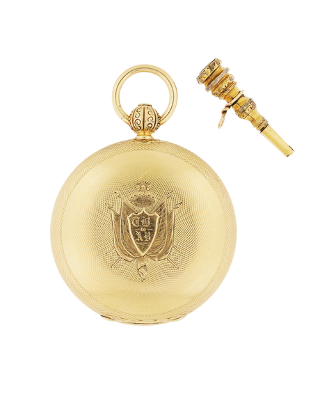 R.F. COWDEROY, 18K YG Hunter Case English Pocket Watch - Chronometer