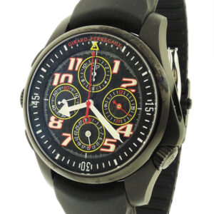 Girard Perregaux Coated & Ceramic Auto Date Chronograph w/ Round Pushers, Left Handed, Ltd Ed 231/249 c.2007