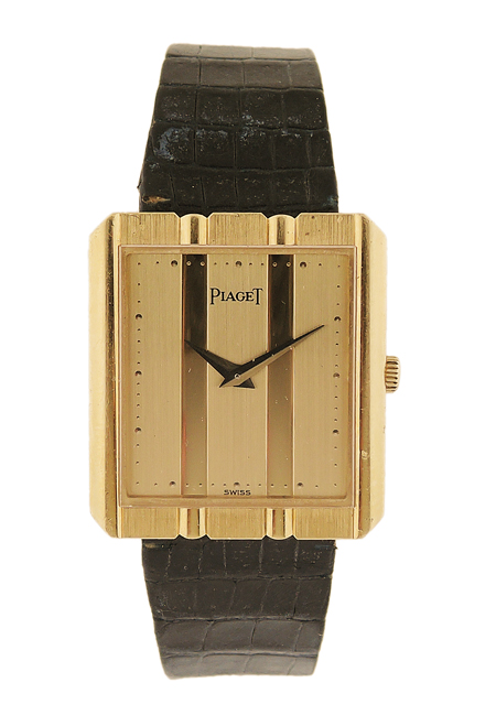 Piaget Polo 18k Yellow Gold Mens Quartz