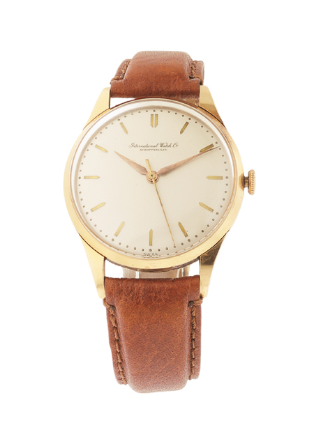 18k Rose Gold IWC International Watch Co., c.1950's