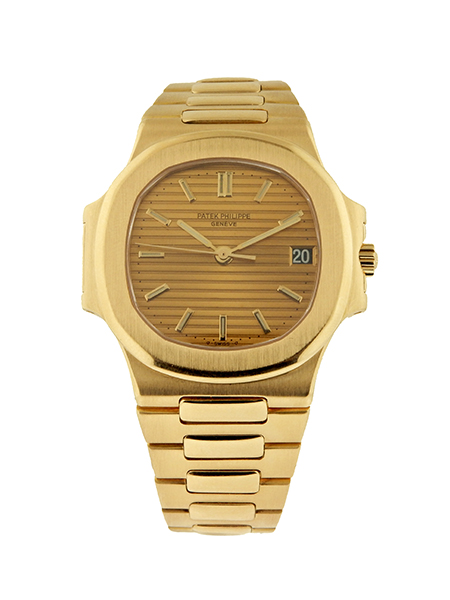 Patek Philippe 18k Yellow Gold Auto-date "Nautilus" (Ref. 3800)