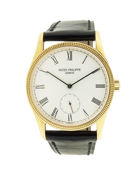 Patek Philippe Ref. 3796 Men's Calatrava 18k Yellow Gold Wristwatch