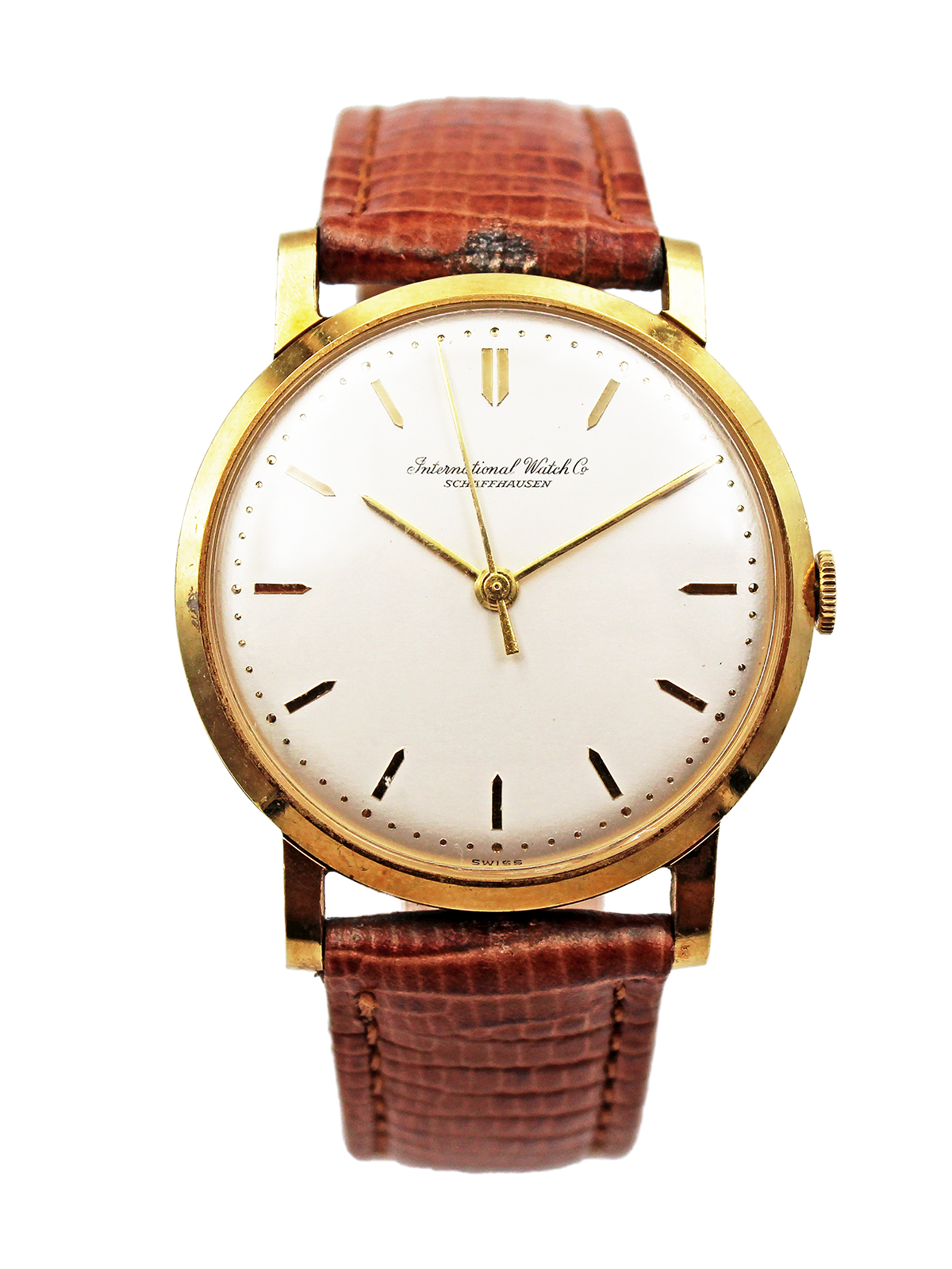 IWC (Ref R1205) 18k Yellow Gold Wristwatch