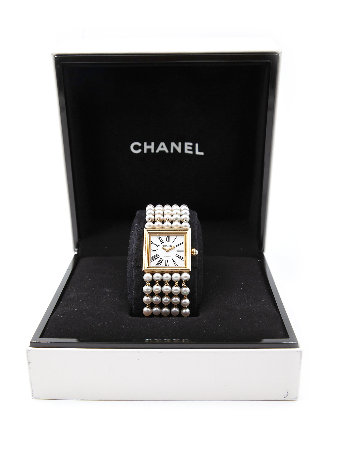 Chanel "Mademoiselle" 18k Yellow Gold & Pearl Quartz Ladies' Wristwatch