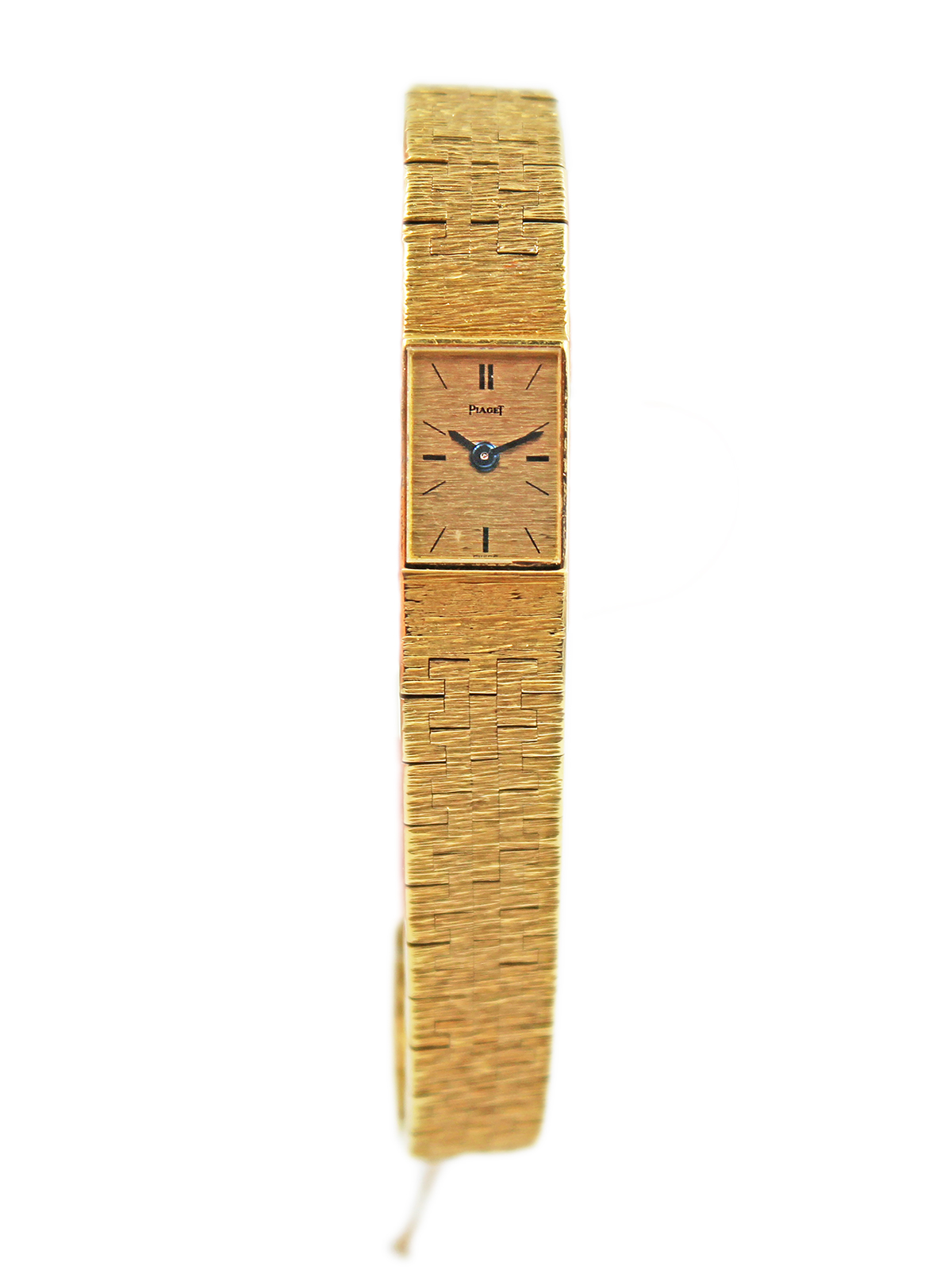 Piaget 18k Yellow Gold Ladies' Backwind Bracelet Watch, Ref 1201 A 6