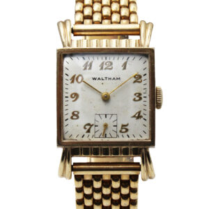 Waltham 10k Gold Filled Vintage Wristwatch with Box