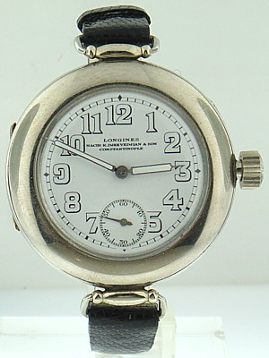 Nickel Vintage Longines Made Circa 1920's