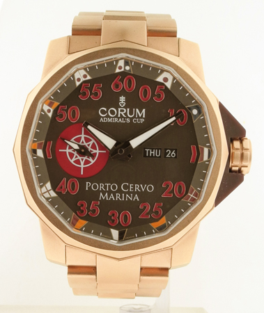 Corum 18kPG Admiral s Cup Porto Cervo Marina Ltd.10 100. Circa 2007 Super Heavy 335.658 grams