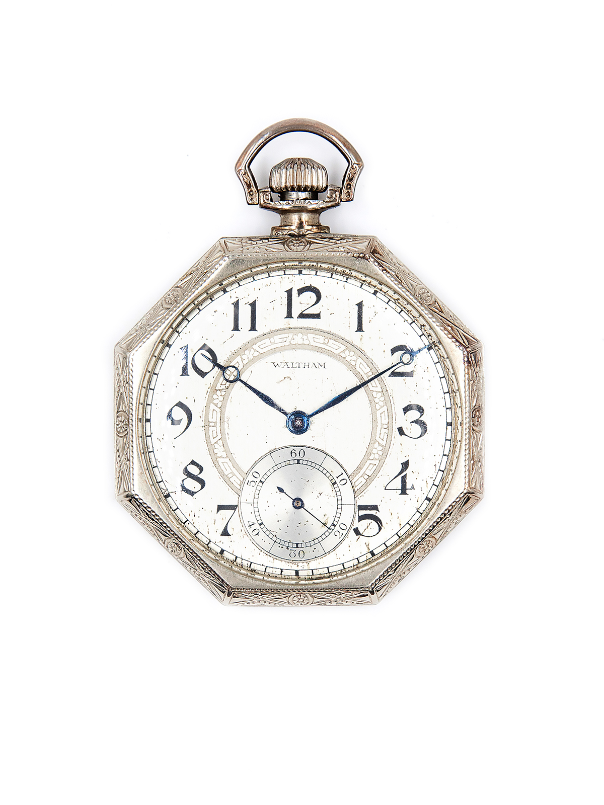 Waltham pocket sale watch octagon