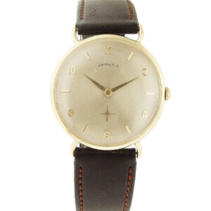 Hamilton 14k Yellow Gold Vintage Wristwatch