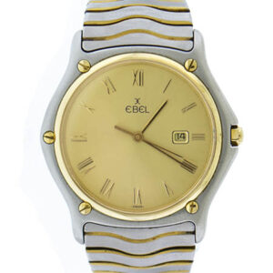 Ebel 18k Yellow Gold & Stainless Steel Bracelet Watch