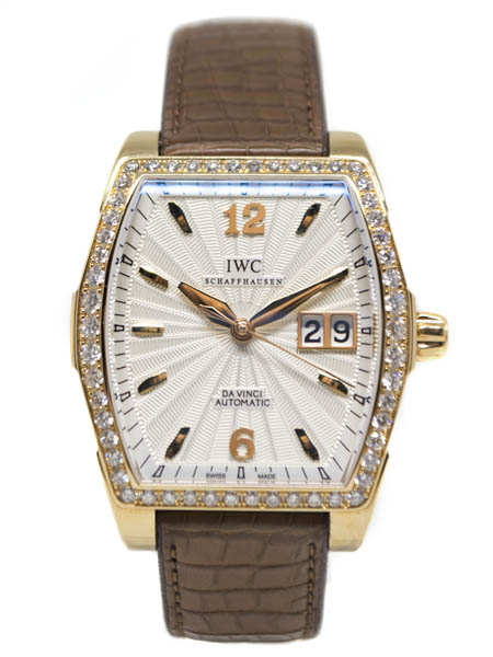 IWC "Da Vinci Automatic" (Ref IW452323) 18k Pink Gold & Diamond-Set Heavy Wristwatch c. 2008