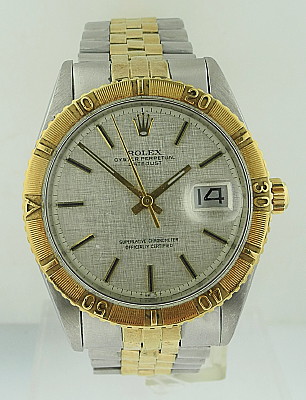 Rolex SS/YG Thunderbird Bezel/Datejust, Ref 1625