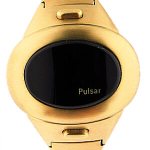 Pulsar Ladies 14k Pink Gold Digital Bracelet Watch Circa 1972