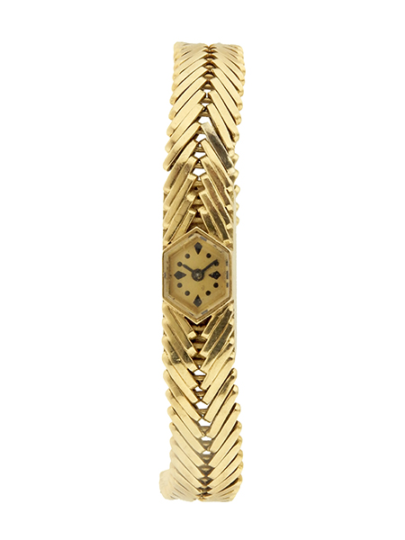 18k Yellow Gold Tiffany & Co Lady's Bracelet Watch c. 1930s