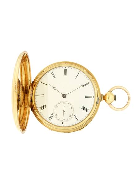 Jules Jurgensen 18k Yellow Gold quarter repeating hunter case