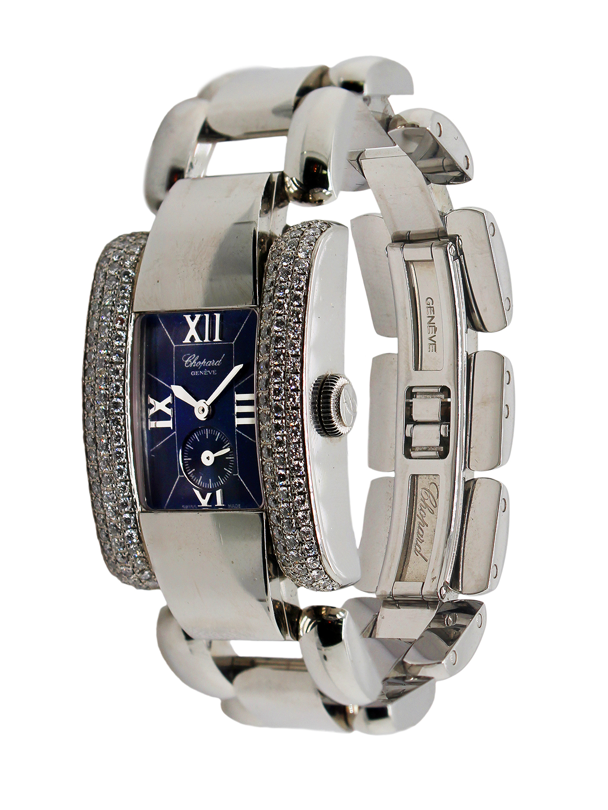 Chopard “La Strada” Stainless Steel & Diamond Ladies' Bracelet