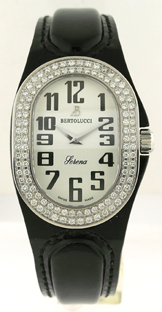 Bertolucci "Serena" SS w/Diamonds Lady's Wristwatch, Ref. 313.50.41.88.1A0