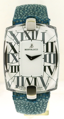 Bertolucci "Dopia" Stainless Steel Wristwatch, Ref. 413.014.14