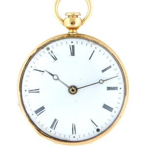 Bafsot Palais Royal No.30 Quarter Repeating Key Wound, 18k Pink Gold. Paris No.1048 c.1830's
