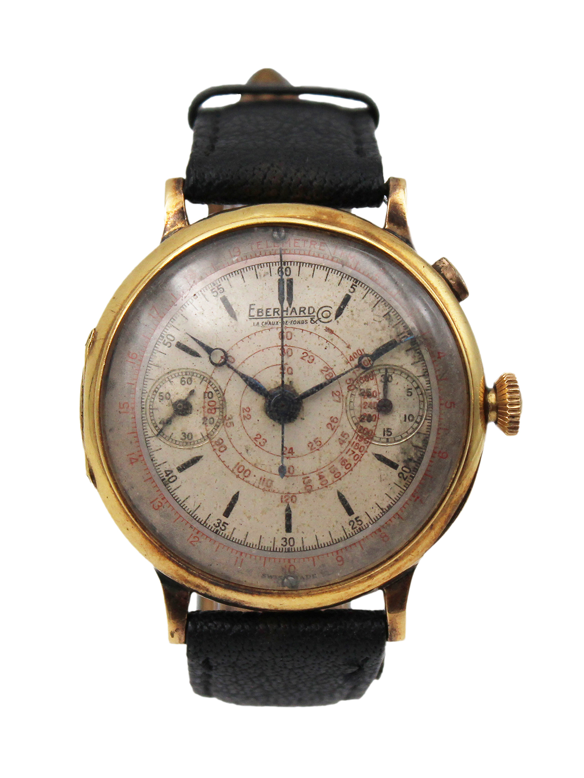 Eberhard & Co Single Button Chronograph