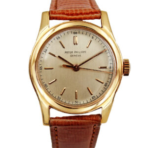 Patek Philippe rare 18k Pink Gold Ref:2483 screw back, Manufactured in 1951