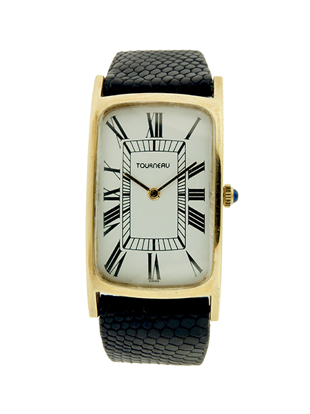 Tourneau 14k Yellow Gold Men's Wrist Watch