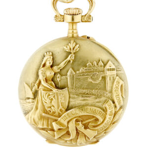 Haas Jeune 18k Yellow Gold Retailed by Louis Gallopin & Cie