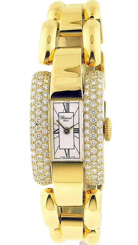 Chopard "La Strada" 18k YG Ladies Bracelet, Ref. 41/6547 116 Brilliant Cut Diamonds of 1.90ct