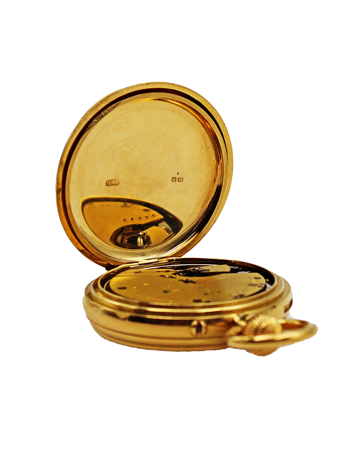 Charles Frodsham, London 18K Yellow Gold Open Face Minute Repeater