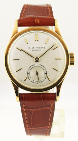 Patek Philippe: Ref. 448, Calatrava, 18k Yellow Gold, c. 1952