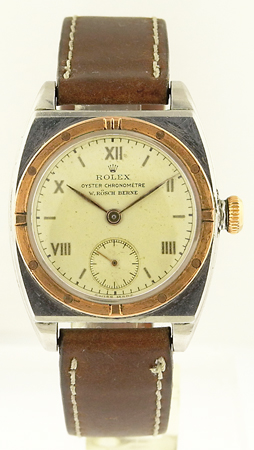 Very Rare SS & PG Rolex Oyster Chronometer Viceroy Wristwatch, Ref. 3358