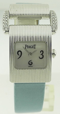 Piaget "Miss Protocol" Ref. 5222 18k White Gold & Diamonds