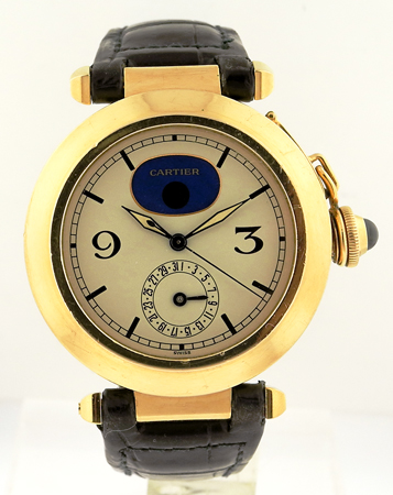 Cartier Pasha Moonphase 18k Yellow Gold with Date. 30001