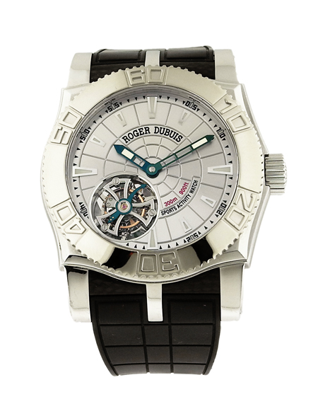 Roger Dubuis (Ref. SE48 02 9/0) Flying Tourbillon "Just for Friends Easy Diver" Wristwatch, Complete!