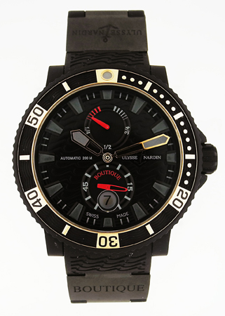 Ulysse Nardin Maxi Marine Diver “Boutique” Limited Edition 14/250 pieces. Chronograph