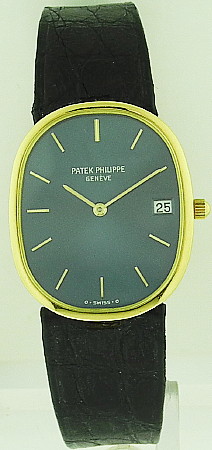 Patek Phillipe "Golden Ellipse" 18k YG Wristwatch