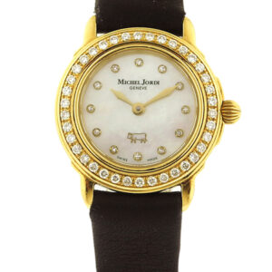 Swiss Michel Jordi Ladies Bracelet With Etano Diamonds 18k Yellow Gold, Limited 16 of 299