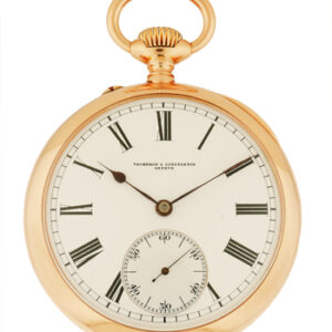 Vacheron Constantin: 14k Pink Gold, Open Face, c.1910's, 50 mm