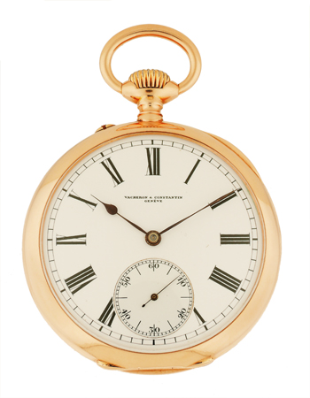 Vacheron Constantin: 14k Pink Gold, Open Face, c.1910's, 50 mm