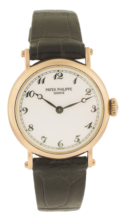 Patek Philippe Ladies 18k PG "Officer" Ref. 4860, Circa 2006