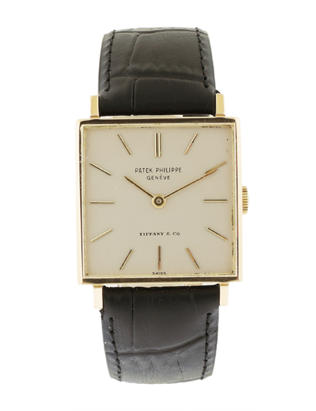 Patek Philippe Made for Tiffany & Co. Ref# 3430 18k Yellow Gold Watch