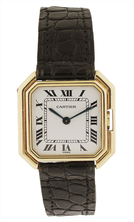 Cartier men's 18k Yellow Gold Ceinture. Circa 1970's