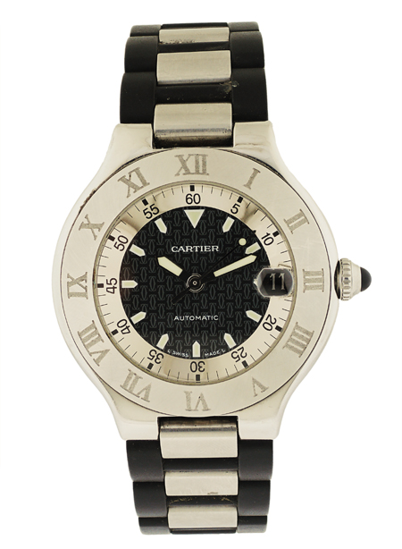 Cartier men's Stainless Steel auto-date "21"