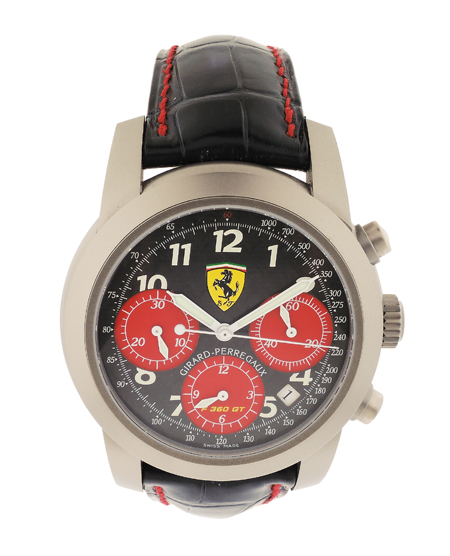 Girard-Perregaux Retailed for Ferrari F 360 GT Titanium Limited Edition 102/360 Men's Wrist Watch