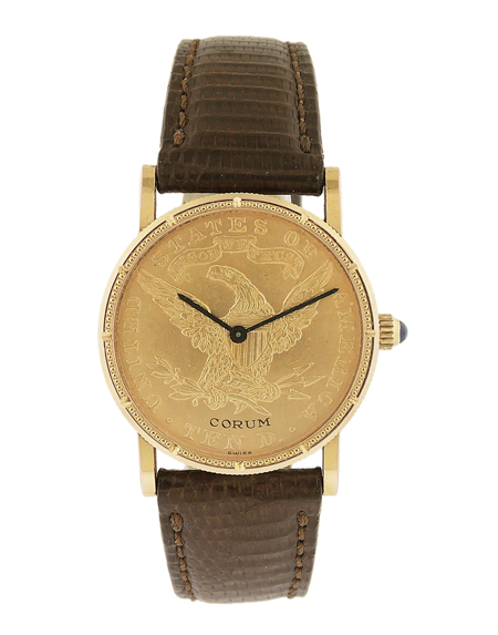 Corum $10 Coin Mechanical Wrist Watch